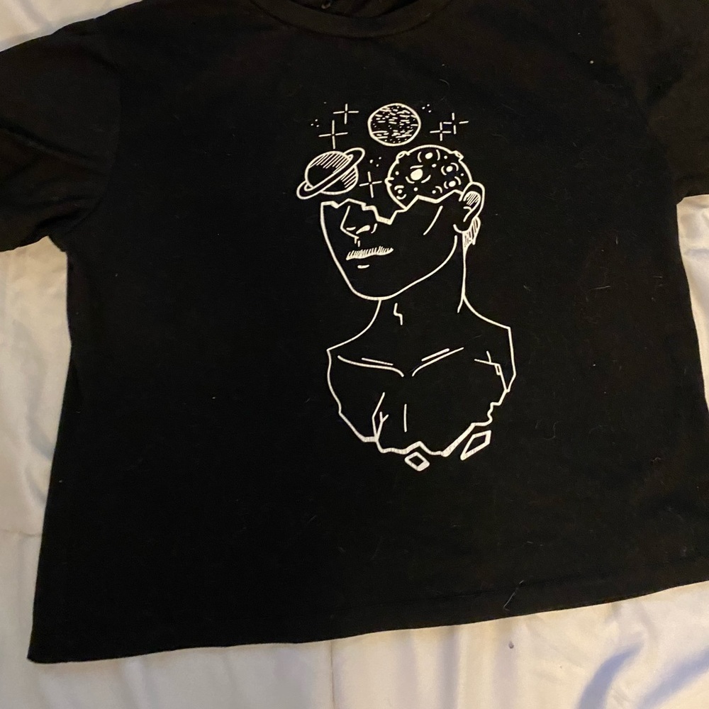 BLACK SPACE TEE